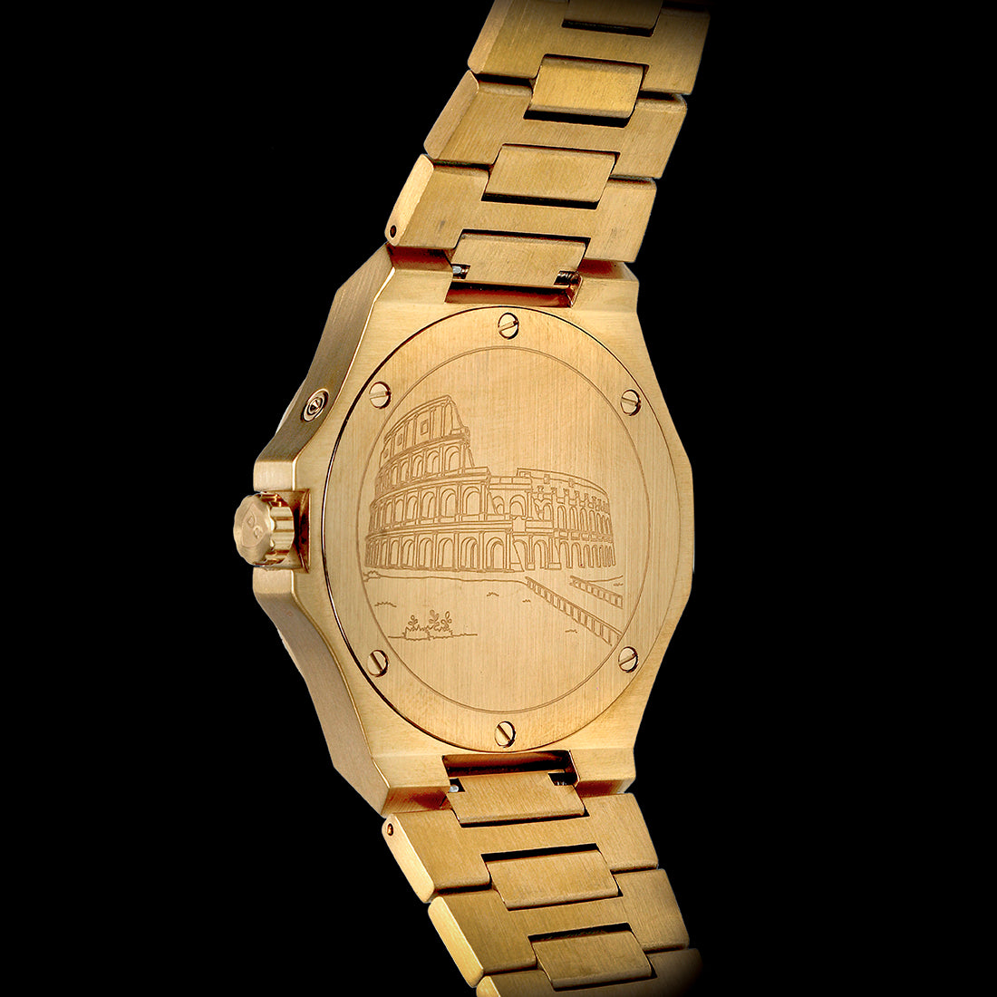 Stainless Steel Gold Watch - Olympia Gold - Daniel Christian Watches