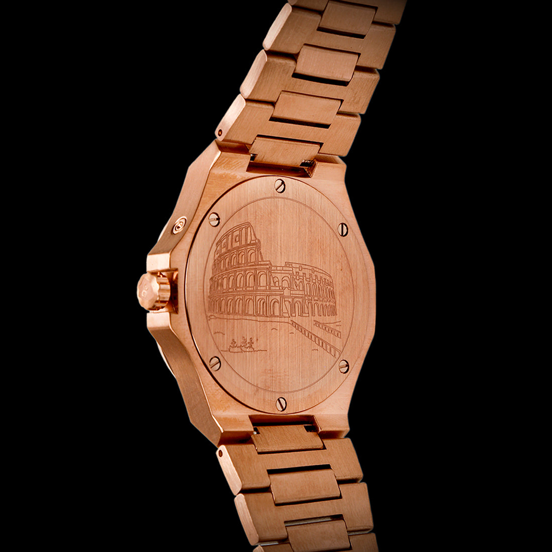Men's Rose Gold Watch - Olympia Rose Gold - Daniel Christian Watches