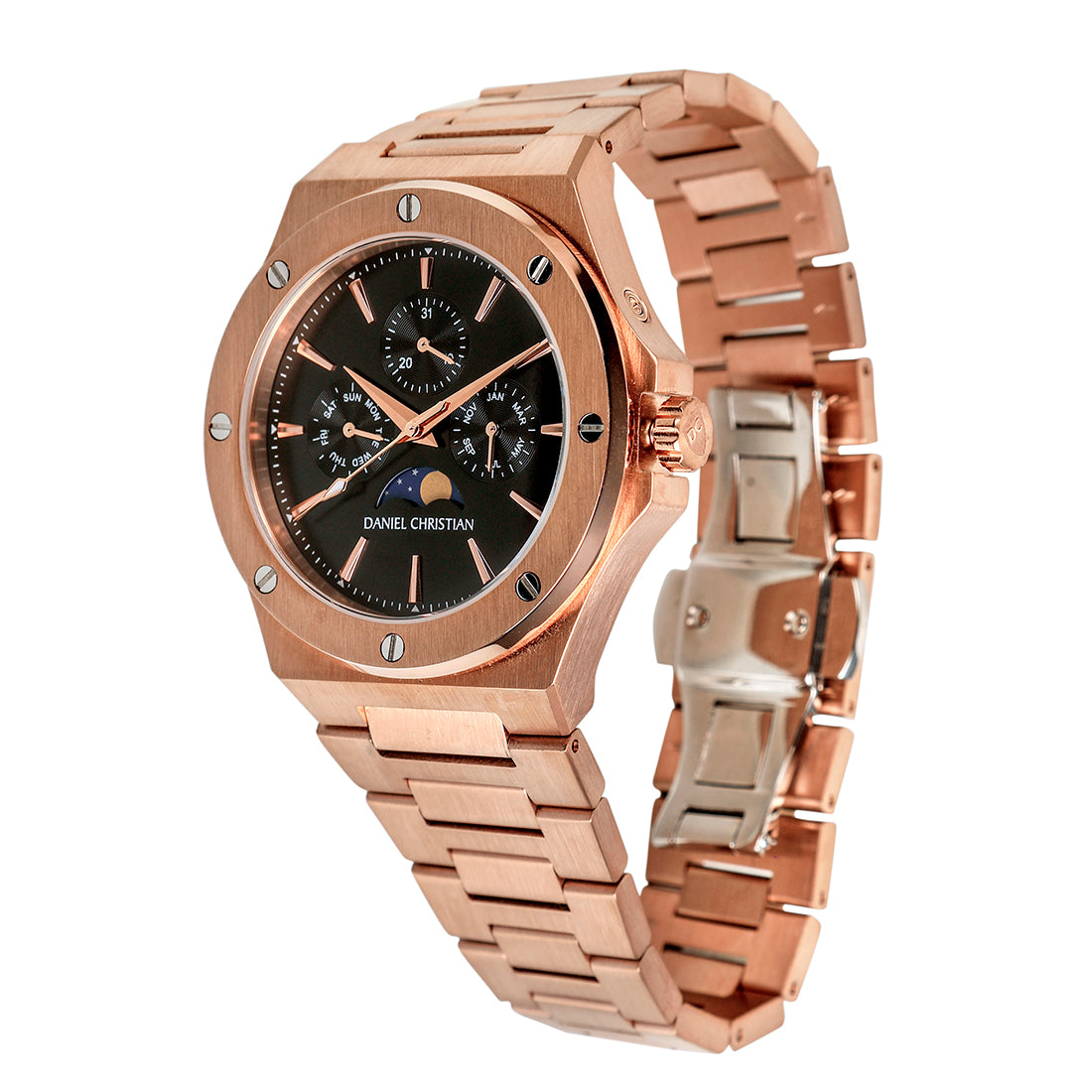 Men's Rose Gold Watch - Olympia Rose Gold - Daniel Christian Watches