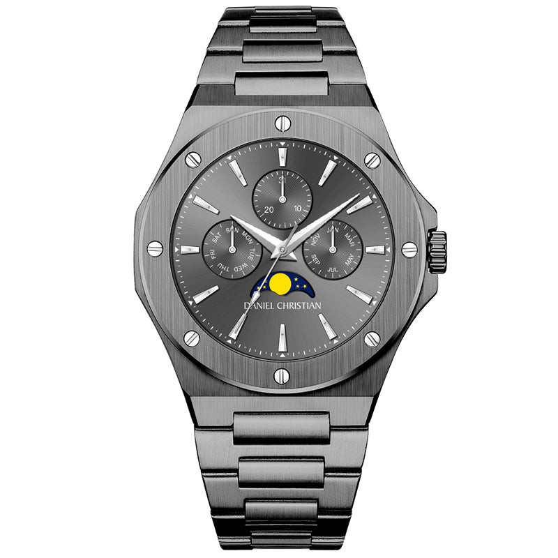 Stainless Steel Black Watch - Black Watch - Daniel Christian Watches