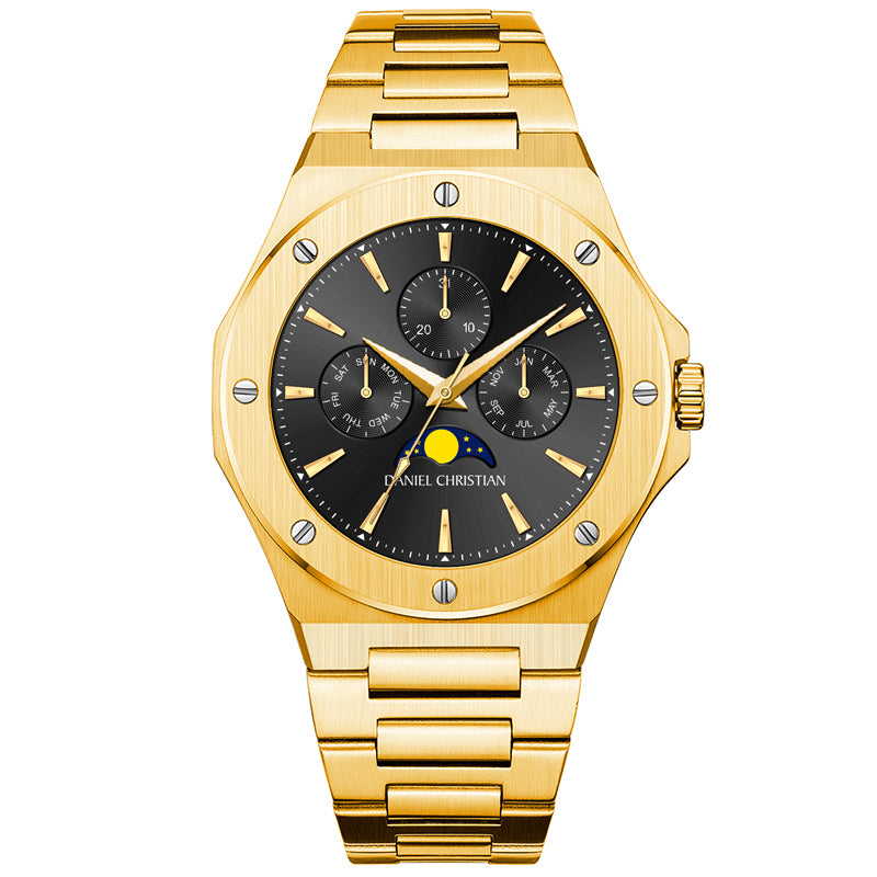 Stainless Steel Gold Watch - Olympia Gold - Daniel Christian Watches